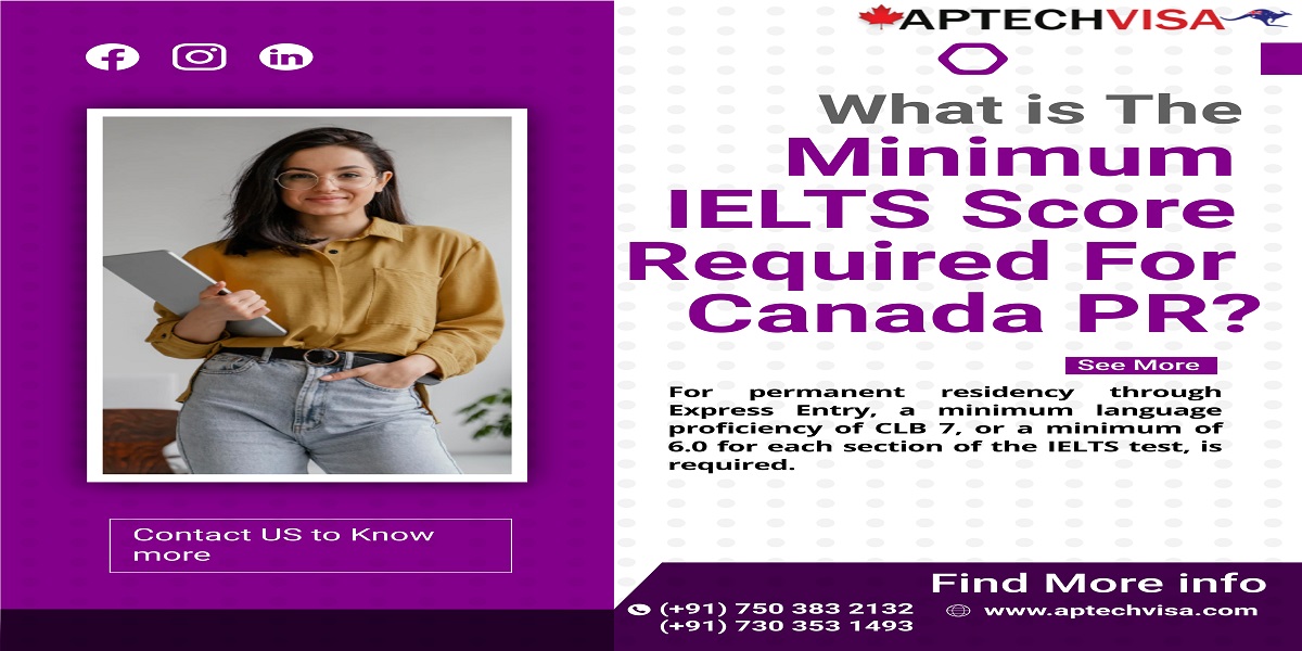 Confirm the minimum IELTS required for Canada PR